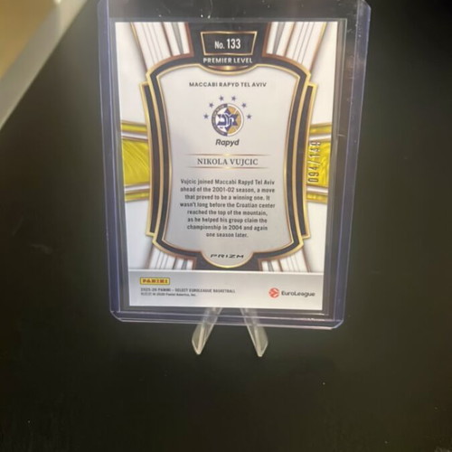 Nikola Vujcic Select Maccabi Tel Aviv Euroleague card new