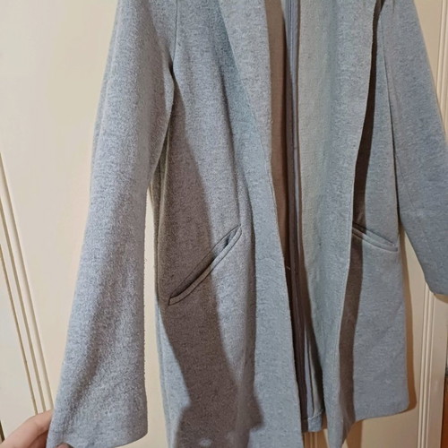 Gray coat used, size S / 36 / 8