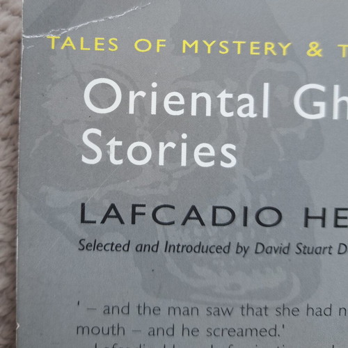 Oriental Ghost Stories by Lafcadio Hearn like new, English
