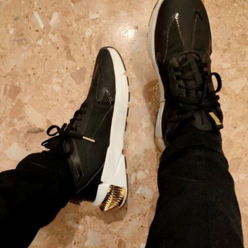Puma Provoke XT Block sneakers size 38.5 used, black and gold