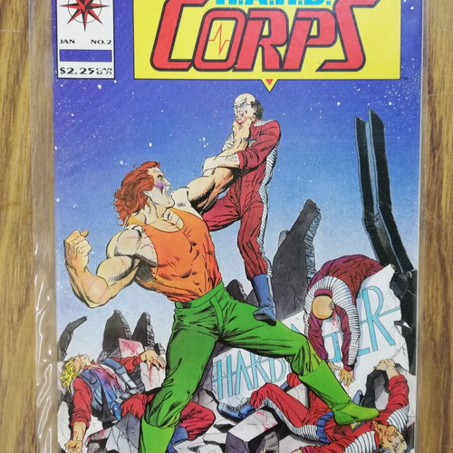 H.A.R.D. CORPS comic used