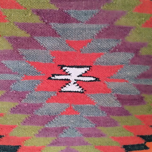 Woven traditional pillow like new, 60x45 cm, set of 2