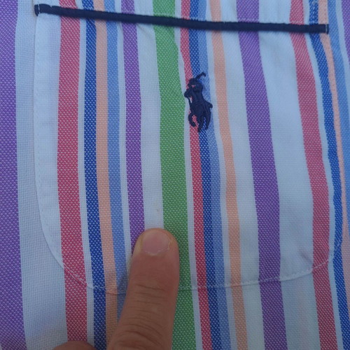 Polo Ralph Lauren men's vintage striped shirt pajama size M