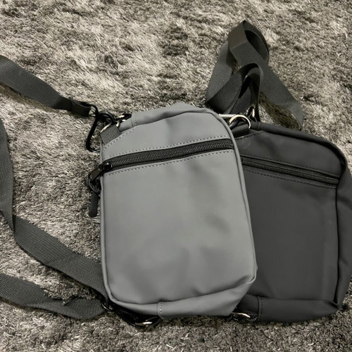 Men bag new, crossbody, black and gray