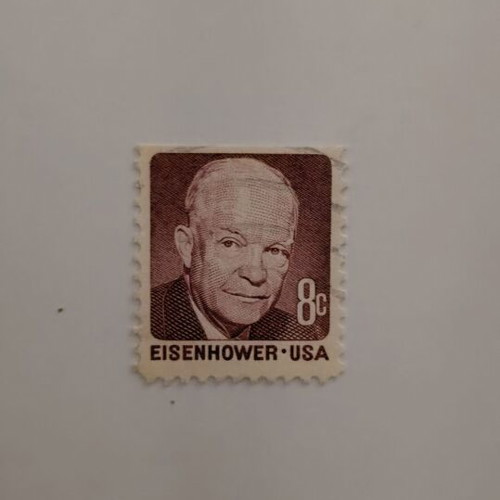 Eisenhower 8 Cents Stamp USA like new
