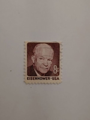 Eisenhower 8 Cents Stamp USA like new