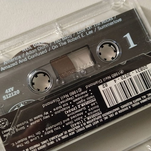 Neil Diamond The Jazz Singer cassette tape used