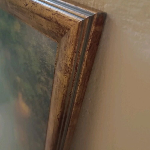 Painting like new with dimensions 57x75 and 1.5 cm frame