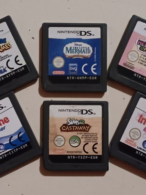 Nintendo DS pack of 6 games like new