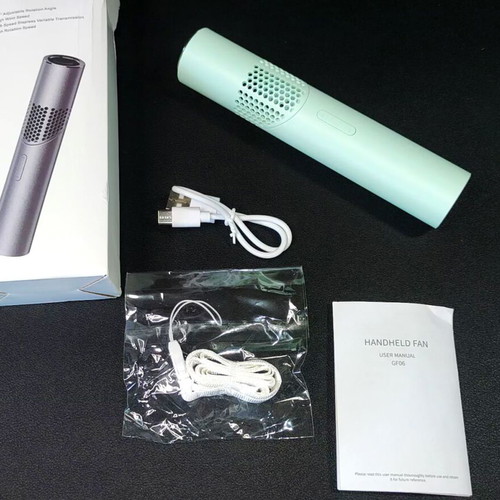 Adjustable Handheld Fan GF06 with 199 Air Speeds, New