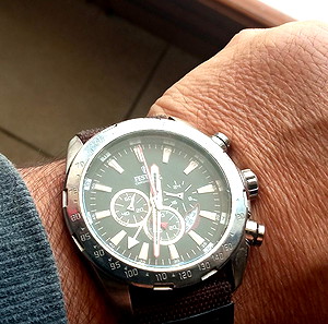 Festina 46mm χρονογράφος F16488 αδιάβροχο 100 μέτρα (10 ATM)/330 πόδια (registered model collection) ανοξείδωτο ατσάλι