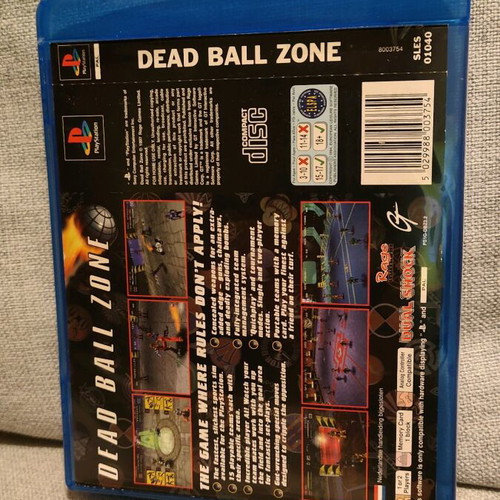 Dead Ball Zone PS1 used, in very good condition