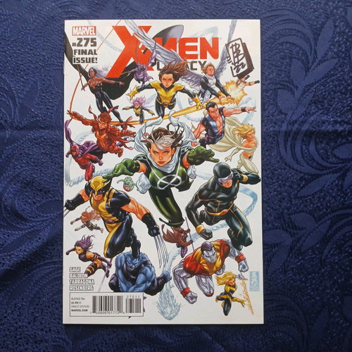 X-men Legacy #275 like new signed by David Baldeon