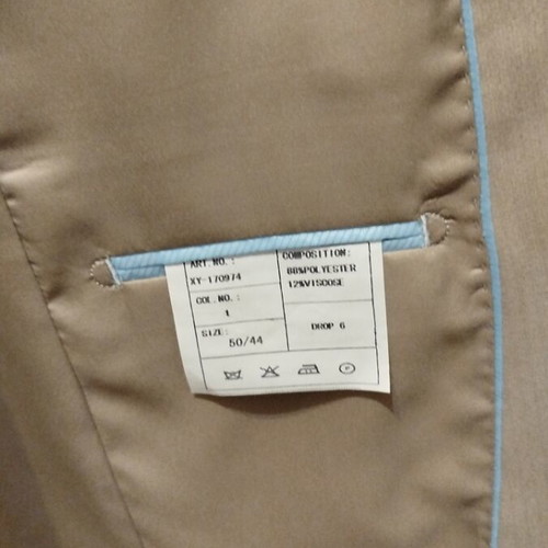 Pre Golf by Prentzas beige handmade suit new