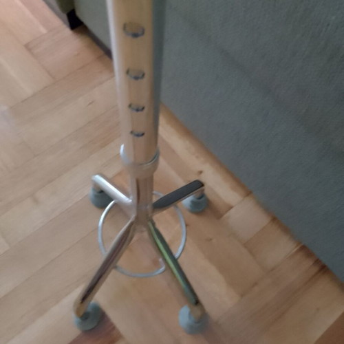 Mobiak four-legged walking cane with adjustable height