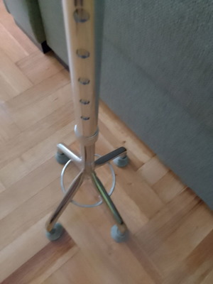 Mobiak four-legged walking cane with adjustable height