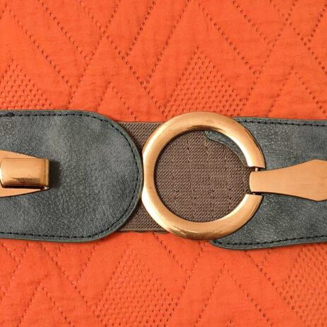 Women's elastic belt 75cm new, blue