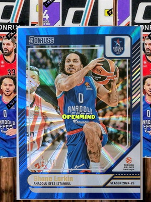 Κάρτα Larkin Blue Laser Numbered /49 Anadolu Efes Donruss Euroleague 2024-25 καινούργιο