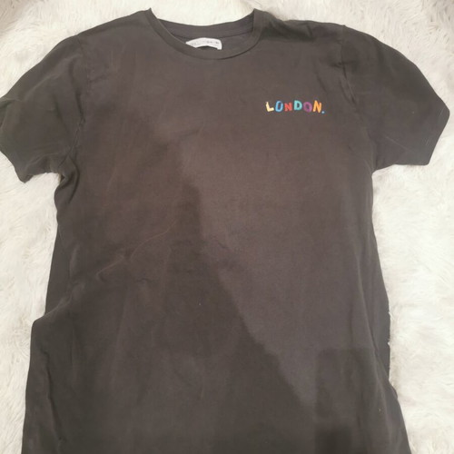 Zara T-shirt 164 cm used, gray for boys