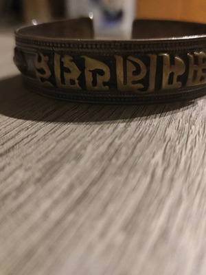 Silver bracelet from India like new