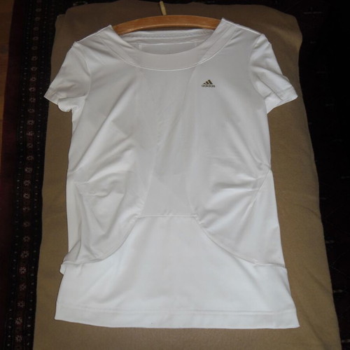Adidas μπλούζα με τσέπες μέγεθος M/L σαν καινούργιο, άσπρη