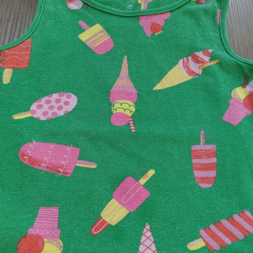 Mothercare leggings and T-shirt set like new, colorful, size 110