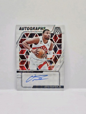 Panini Mosaic Otto Porter Jr white autograph card /25 like new