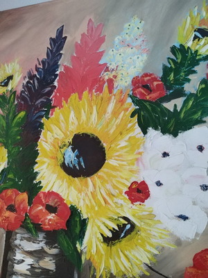 Oil painting on canvas like new