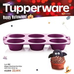 Tupperware Silicone Cupcake Mold New