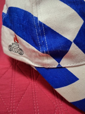 Hellas Cap one size 100% cotton like new, blue