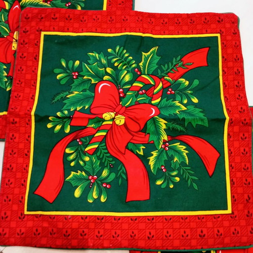 Christmas pillowcases new, set of 5 with 2 beige gift pieces