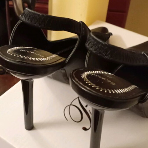 Slingback heels Bershka new, size 36, black