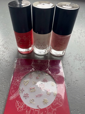 Essence nail polish and collectible stickers 2024