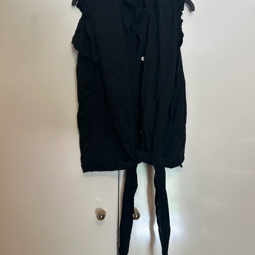 Black vest-shirt Celestino like new