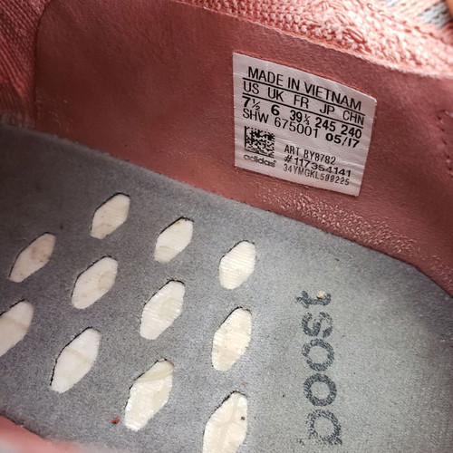 Adidas BY8782 NMD R2 Boost Primeknit women's sports sneakers used, size 39, pink