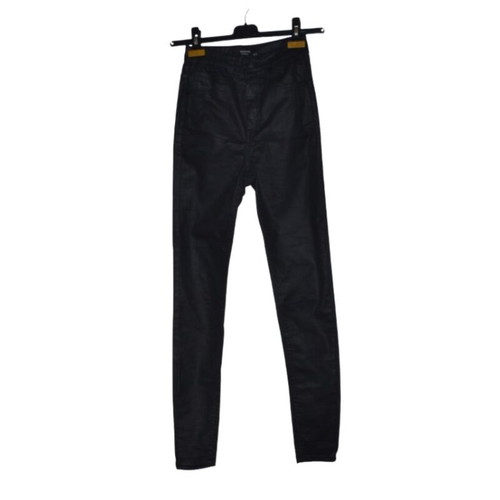 Reserved High-Waisted Skinny Black Pants New