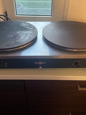 KRAMPOUZ CSCA8AA Ηλεκτρική Διπλή Κρεπιέρα Like new