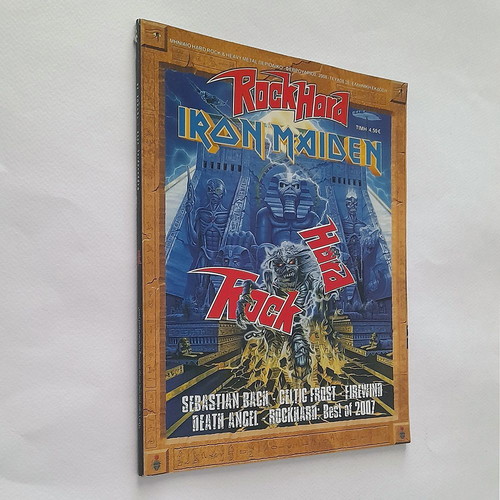 Rock Hard Magazine Issue 28 2008 used, Greek edition