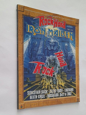 Rock Hard Magazine Issue 28 2008 used, Greek edition