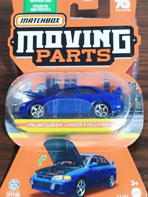 Matchbox Moving Parts Mitsubishi Lancer Evolution καινούργιο