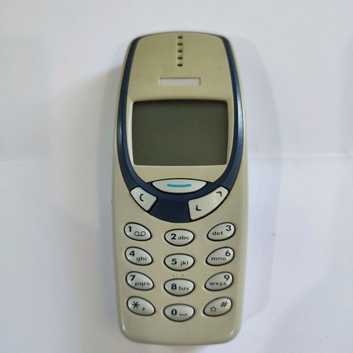 Nokia 3330 Classic Phone used, vintage brick with buttons