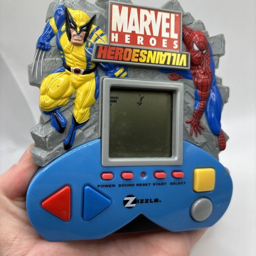 Marvel Heroes Zizzle used collectible handheld video game