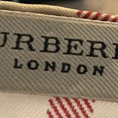 Burberry 100% silk women's scarf, beige, vintage