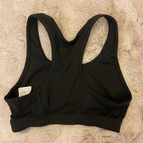 Puma sports bra black like new, size S