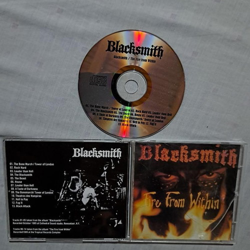 Blacksmith Blacksmith / The Fire From Within CD used, metal