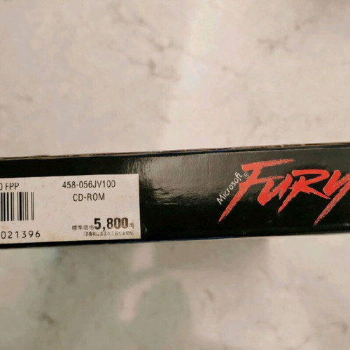 Fury³ Microsoft Big Box Japan used for PC