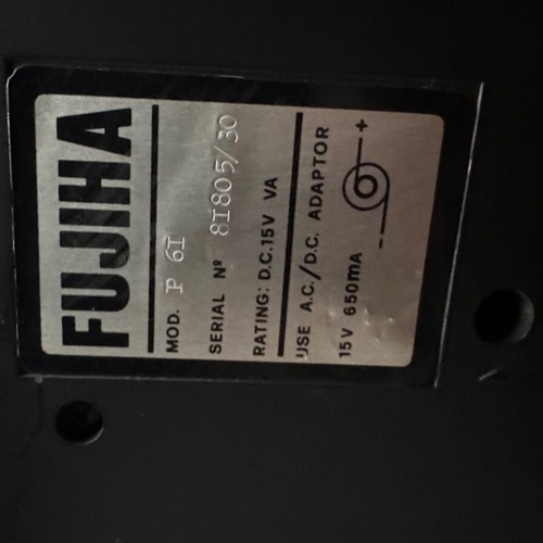 Fujiha P-61 Vintage Electronic Piano Keyboard 61 Keys Like New
