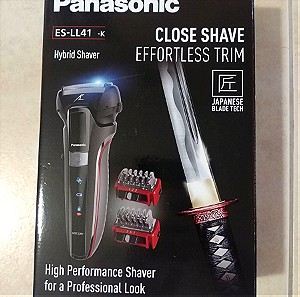 Ξυριστική Μηχανή Προσώπου Επαναφορτιζόμενη Panasonic All in One ES-LL41 Hybrid Shaver
