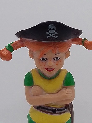 Vintage συλλεκτική φιγούρα πιπη η φακιδομυτη pirate μεταχειρισμένη