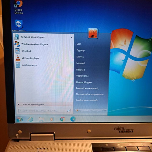 Fujitsu Siemens Amilo Pro 15.4" used laptop with charger and battery